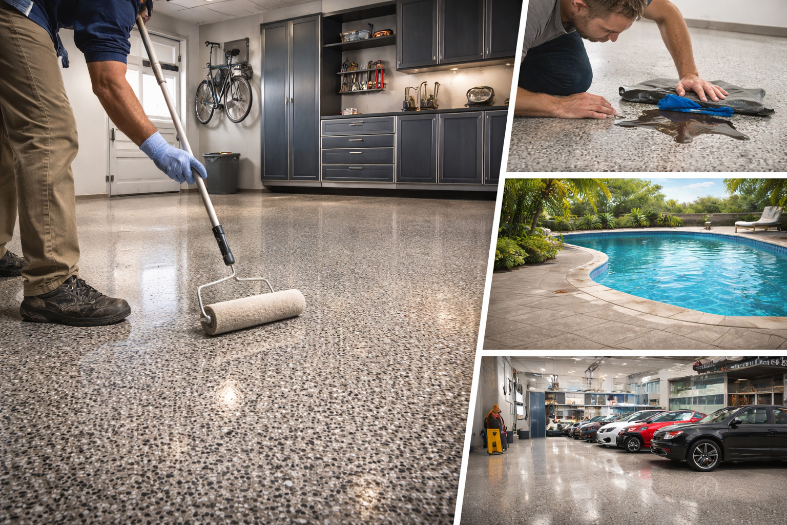 concrete coatings and how easy they are to maintain in sarasota